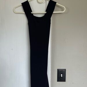 Lululemon Elegant Black Sleeveless Dress
